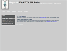 Tablet Screenshot of kgtk.com